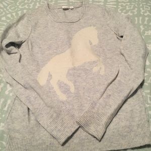 GAP horse sweater